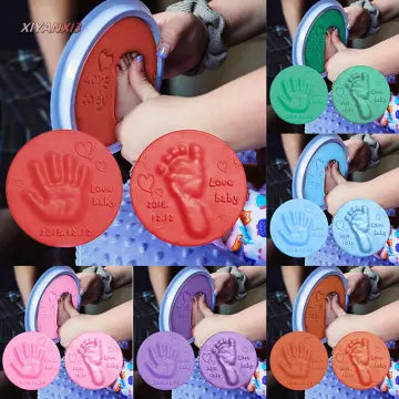 Empreintes de mains et de pieds pour bébé 40G