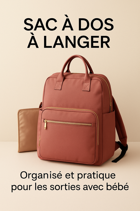 Sac à dos à langer