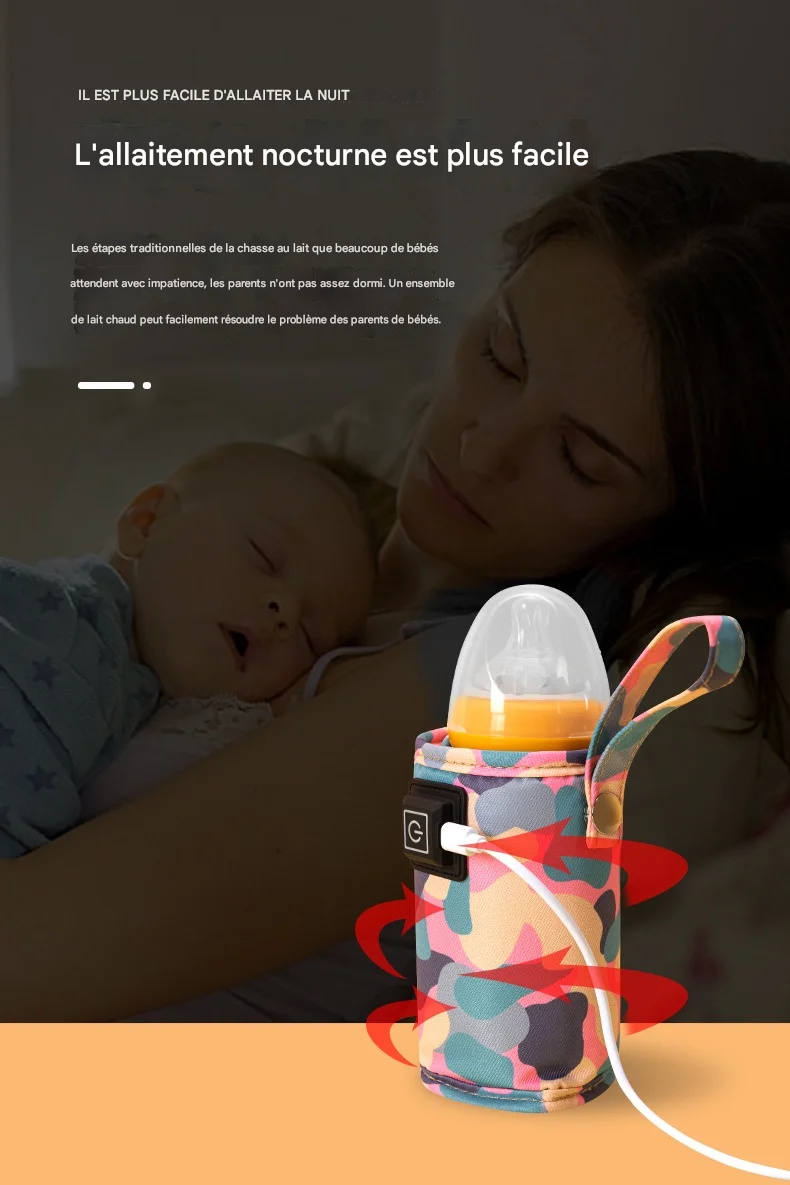 Chauffe-biberon USB
